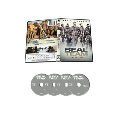 China Custom DVD Box Sets America Movie  The Complete Series SEAL Team Season 4 supplier