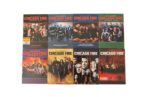 China Custom DVD Box Sets America Movie  The Complete Series Chicago Fire Season 1-8 supplier