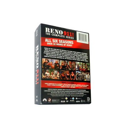 China Custom DVD Box Sets America Movie  The Complete Series RENO 911 season 1-6 supplier
