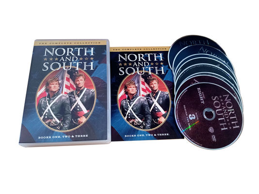 China Custom DVD Box Sets America Movie  The Complete Series North and South 1-3 supplier