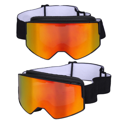 China Ski Google PC Mirror Lens Double curved snow goggles full frame ski goggles Ski equipment goggles Outdoor double anti-fo supplier