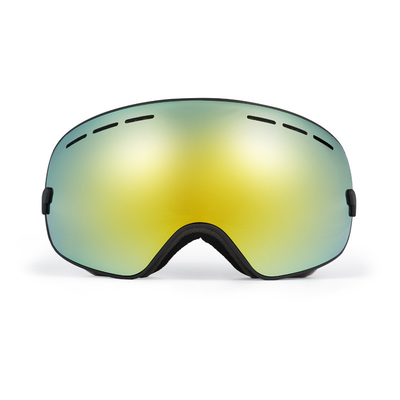 China Ski Google PC Mirror Lens snow goggles full frame ski goggles Ski equipment goggles Outdoor double anti-fo supplier