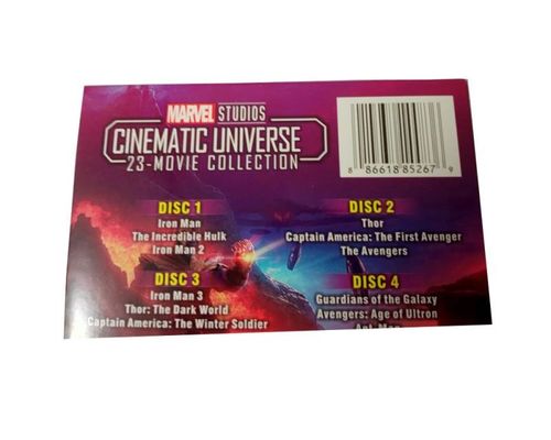 China Custom DVD Box Sets America Movie  The Complete Series cinematic universe 23 movie collection supplier