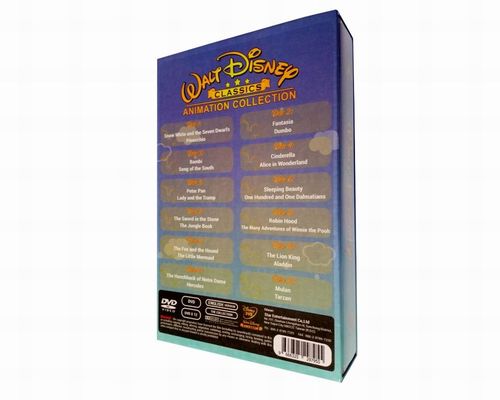 China Custom DVD Box Sets America Movie  The Complete Series Disney animation collection 12DVD supplier