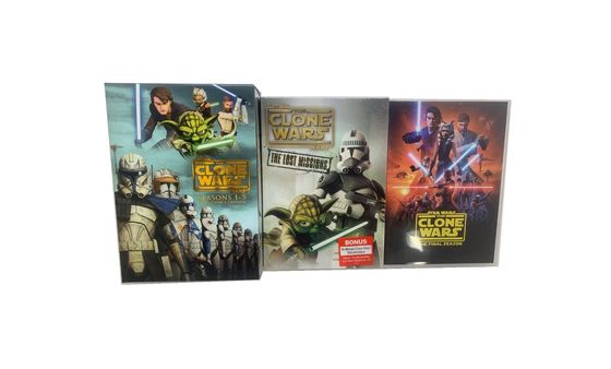 China Custom DVD Box Sets America Movie  The Complete Series star the clone wars season 1-7 supplier