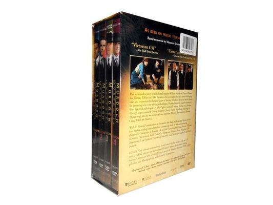 China Custom DVD Box Sets America Movie  The Complete Series Murdoch Mysteries Season 1-4 16DVD supplier