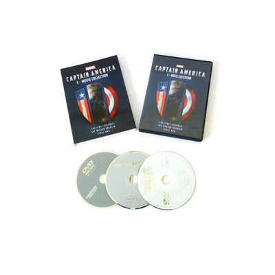 China Custom DVD Box Sets America Movie  The Complete Series Captain America 3-MOVIE COLLECTION supplier