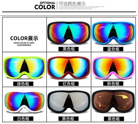 Ski Goggles with HD Anti-Fog Lens & UV400 Protection for Snow Skiing, Snowboarding Single PC Mirror supplier