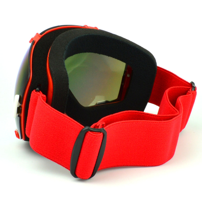 Ski Goggles with UV Protection &amp; Full Face Coverage Double PC Mirror Lens supplier