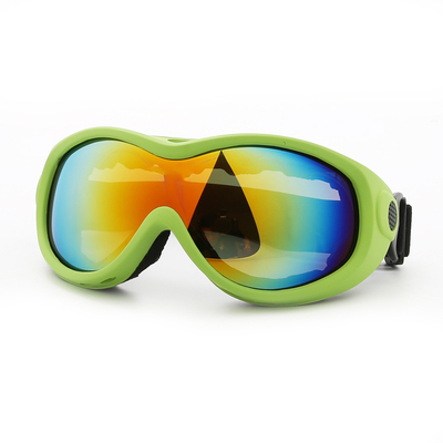 Ski Goggles with UVA &amp; UVB Protection for Outdoor Activities TPE Frame PC Mirror Lens supplier