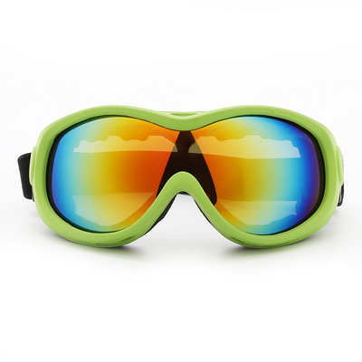 Ski Goggles with UVA &amp; UVB Protection for Outdoor Activities TPE Frame PC Mirror Lens supplier