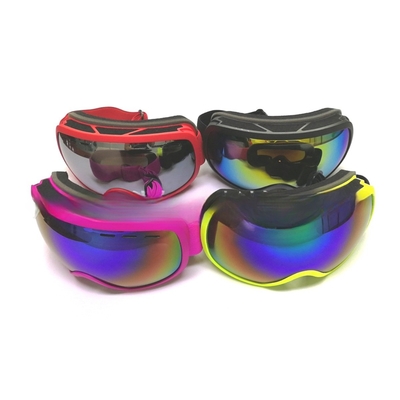 Ski Google PC Mirror Lens snow goggles full frame ski goggles Ski equipment goggles Outdoor double anti-fo supplier