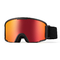 Half frame large cylinder double anti-fog ski glasses Bright red mountain goggles Three layers of sponge and silicone ta supplier