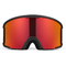 Half frame large cylinder double anti-fog ski glasses Bright red mountain goggles Three layers of sponge and silicone ta supplier