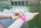 2 Style Silicone Outdoor Disinfectant Bracelet Antiseptic for Hands Portable Wristband Hand Sanitizer Sub-packing Soap D supplier