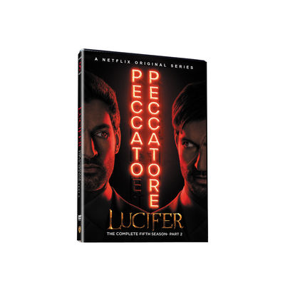 Custom DVD Box Sets America Movie  The Complete Series Lucifer Season 5 Five 4Disc supplier