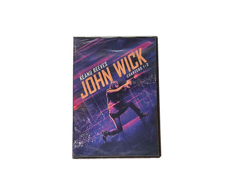 Custom DVD Box Sets America Movie  The Complete Series John Wick 1-3 3dvd supplier