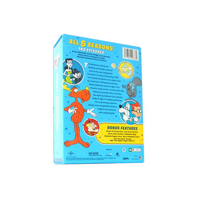 Custom DVD Box Sets America Movie  The Complete Series The Adventures of Rocky and Bullwinkle and Friends: The Complete supplier