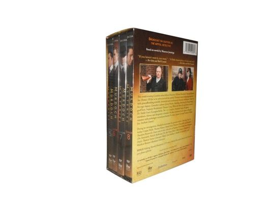Custom DVD Box Sets America Movie  The Complete Series Murdoch Mysteries Season 5-8 supplier