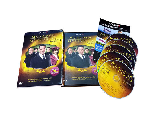 Custom DVD Box Sets America Movie  The Complete Series Murdoch Mysteries Season 13 supplier