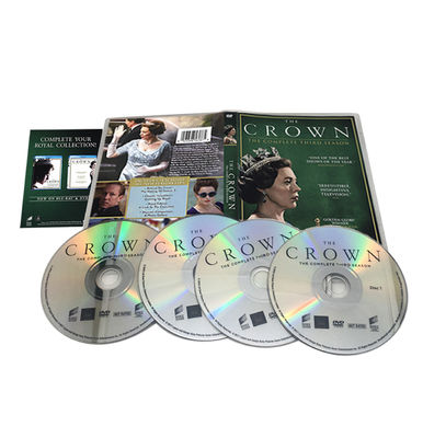 Custom DVD Box Sets America Movie  The Complete Series The Crown Season 3 supplier