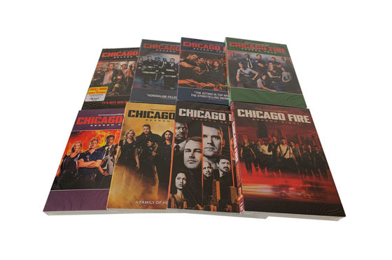 Custom DVD Box Sets America Movie  The Complete Series Chicago Fire Season 1-8 supplier