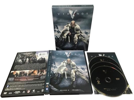 Custom DVD Box Sets America Movie  The Complete Series Vikings Season 6 supplier