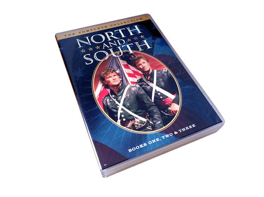 Custom DVD Box Sets America Movie  The Complete Series North and South 1-3 supplier
