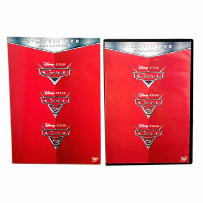 Custom DVD Box Sets America Movie  The Complete Series Cars 1-3 3 Movie DVD Collection 3 Disc supplier