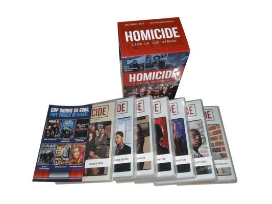 Custom DVD Box Sets America Movie  The Complete Series Homicide: Life on the Street the Complete series 35DVD supplier