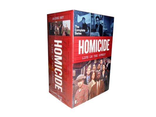 Custom DVD Box Sets America Movie  The Complete Series Homicide: Life on the Street the Complete series 35DVD supplier