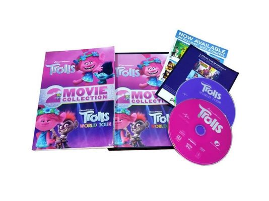 Custom DVD Box Sets America Movie  The Complete Series Trolls 1-2 supplier