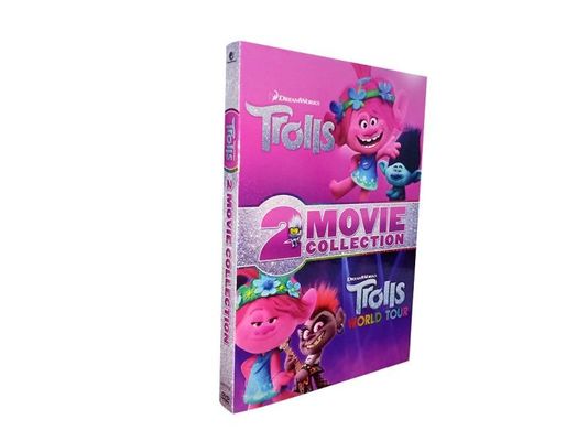 Custom DVD Box Sets America Movie  The Complete Series Trolls 1-2 supplier