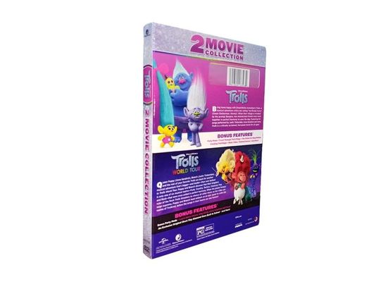 Custom DVD Box Sets America Movie  The Complete Series Trolls 1-2 supplier