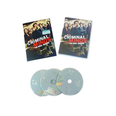 Custom DVD Box Sets America Movie  The Complete Series Criminal Minds Season 15 supplier