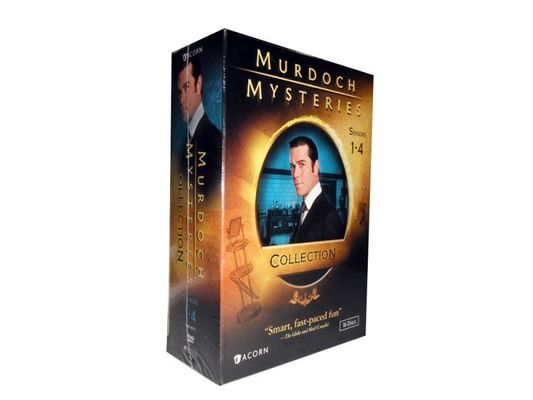 Custom DVD Box Sets America Movie  The Complete Series Murdoch Mysteries Season 1-4 16DVD supplier