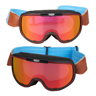 Ski Google PC Mirror Lens Double curved snow goggles full frame ski goggles Ski equipment goggles Outdoor double anti-fo